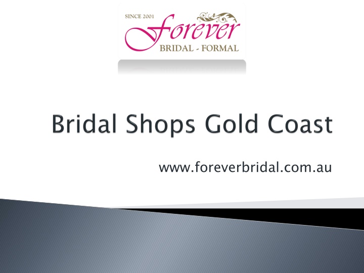 bridal shops gold coast