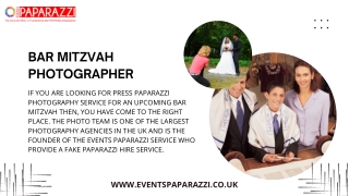 Bar Mitzvah Photographer