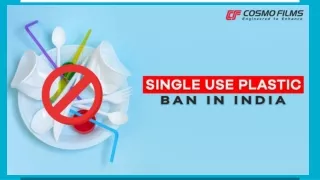 Single Use Plastic Ban In India