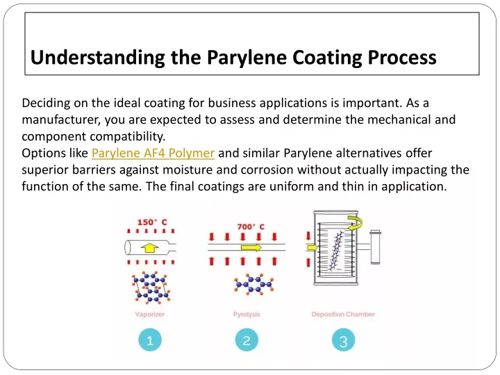 understanding the parylene coating process