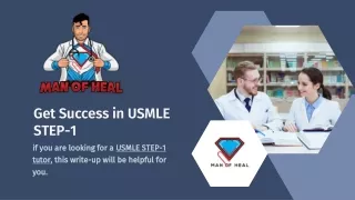 Contact Man of Heal And Get Success in USMLE STEP-1