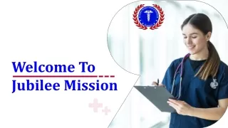 post basic nursing college - Jubilee Mission