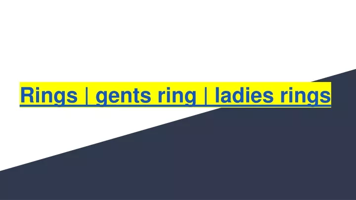 rings gents ring ladies rings