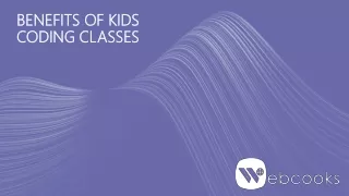 BENEFITS OF KIDS CODING CLASSES