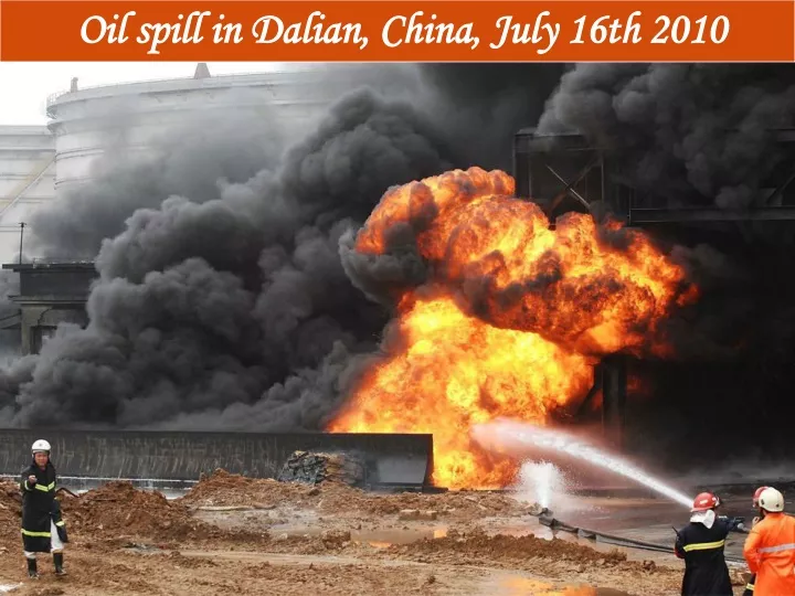 oil spill in dalian china july 16th 2010