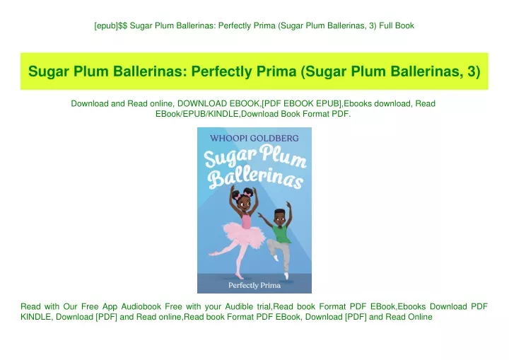 epub sugar plum ballerinas perfectly prima sugar