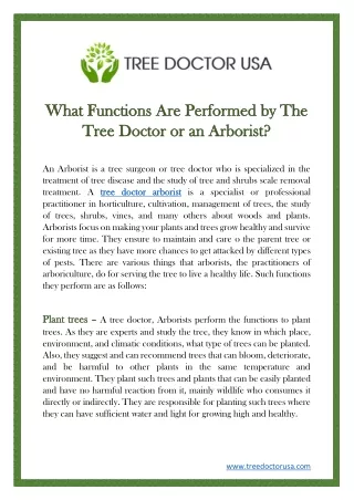 what functions are performed by the what