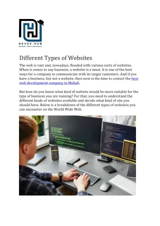 Best Web Development Company in Mohali