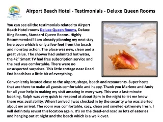 Montego Bay Airport - Airport Beach Hotel - Hotel Gloriana