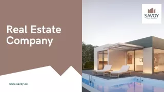 Real Estate Company
