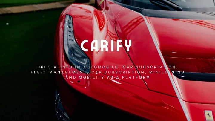 carify