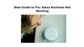 Best Guide to Fix_ Alexa Routines Not Working