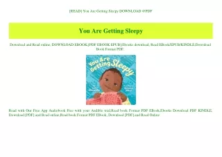 read you are getting sleepy download @pdf