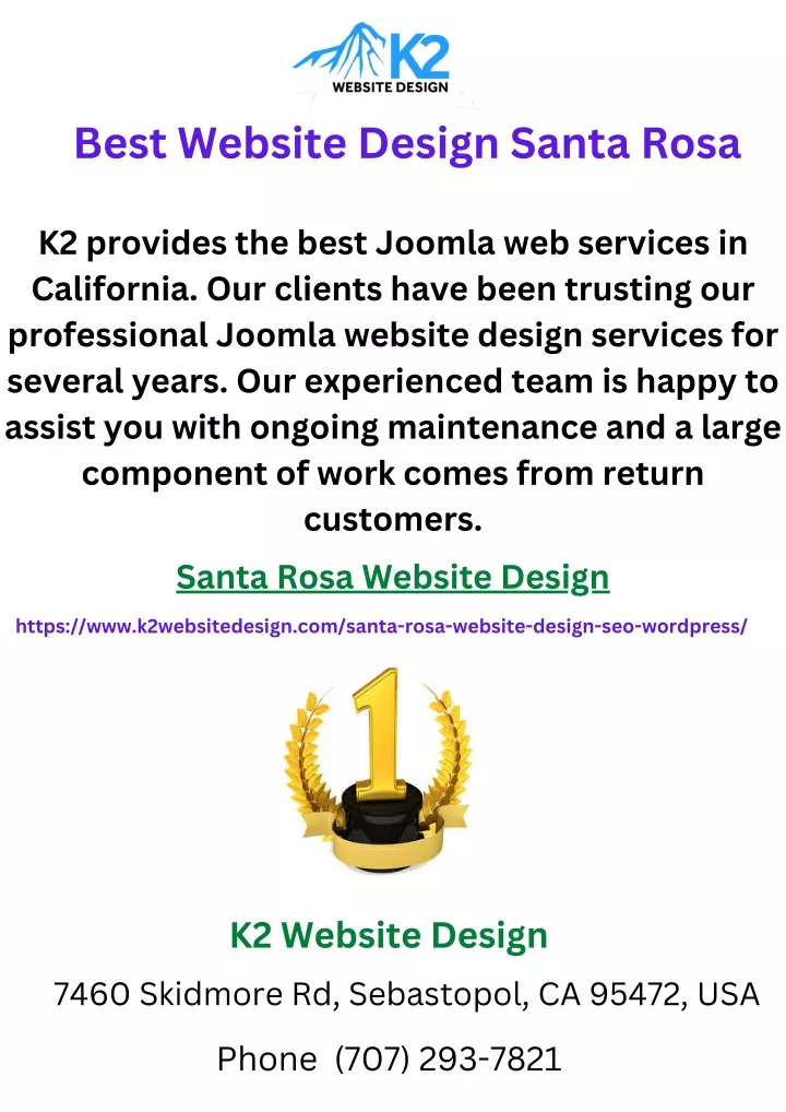 best website design santa rosa