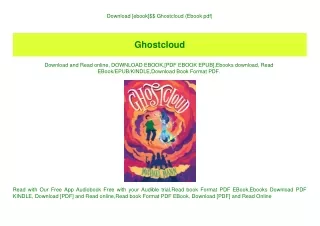 Download [ebook]$$ Ghostcloud (Ebook pdf)