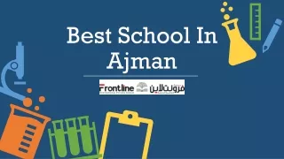 Best School In Ajman