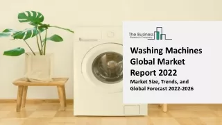 washing machines global market report 2022 market