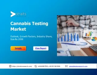 Cannabis Testing Market Insights 2022