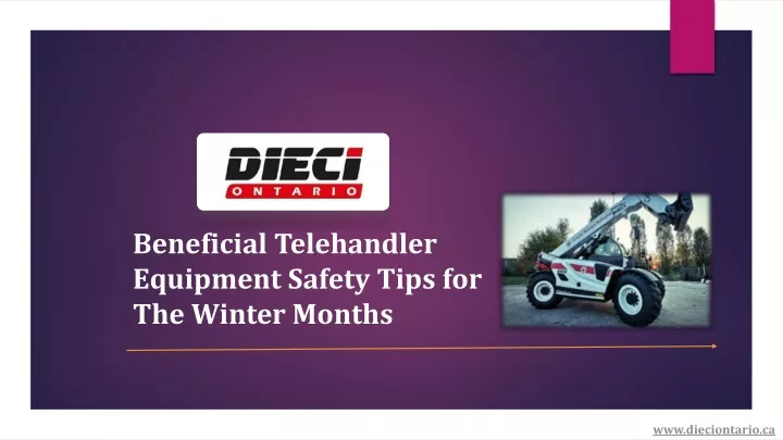 beneficial telehandler equipment safety tips