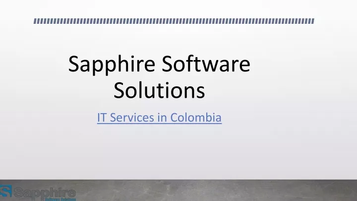 sapphire software solutions