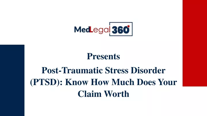 presents post traumatic stress disorder ptsd know