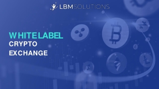 White label Crypto Exchange Development