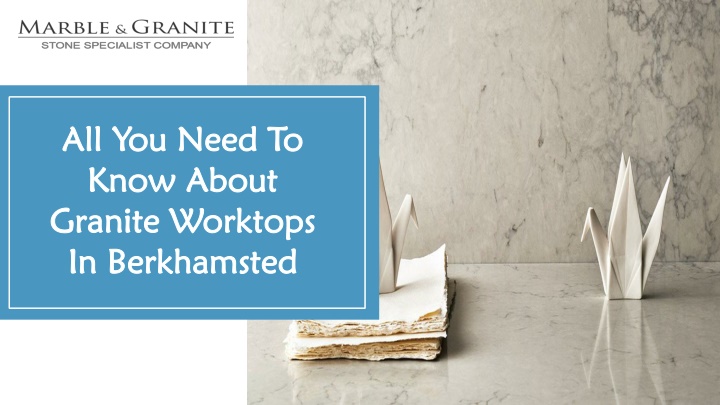 all you need to know about granite worktops