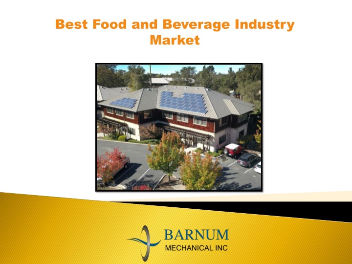 best food and beverage industry market