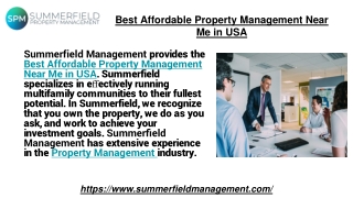 Best Affordable Property Management Near Me in USA
