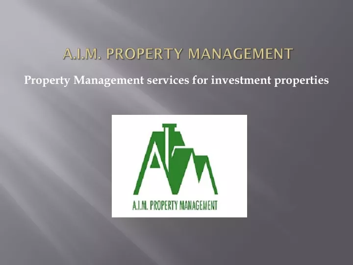 a i m property management