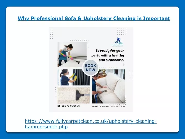 why professional sofa upholstery cleaning