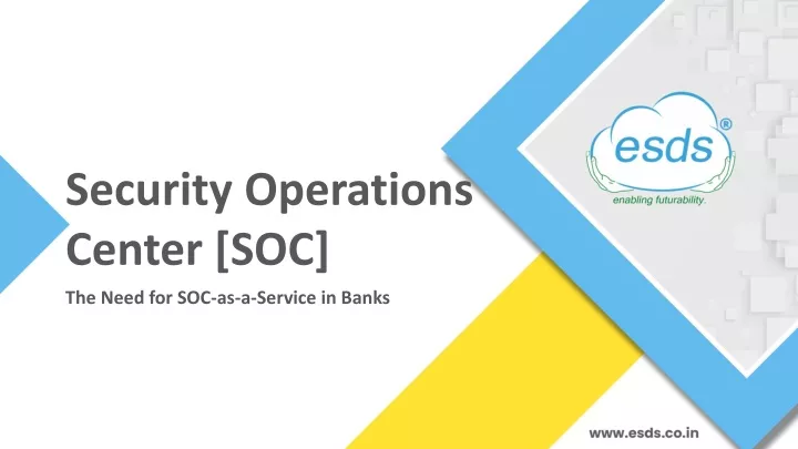 security operations center soc