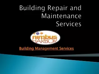 building management services