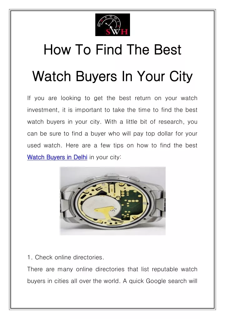 how how to find the best to find the best