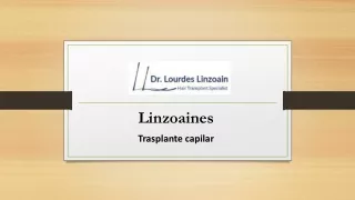 Para Un Trasplante De Cabello De La Dr. Lourdes Linzoain