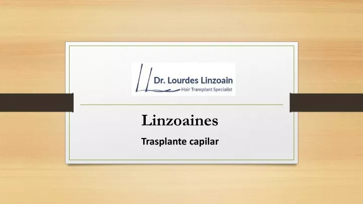 linzoaines trasplante capilar