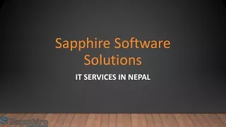 sapphire software solutions