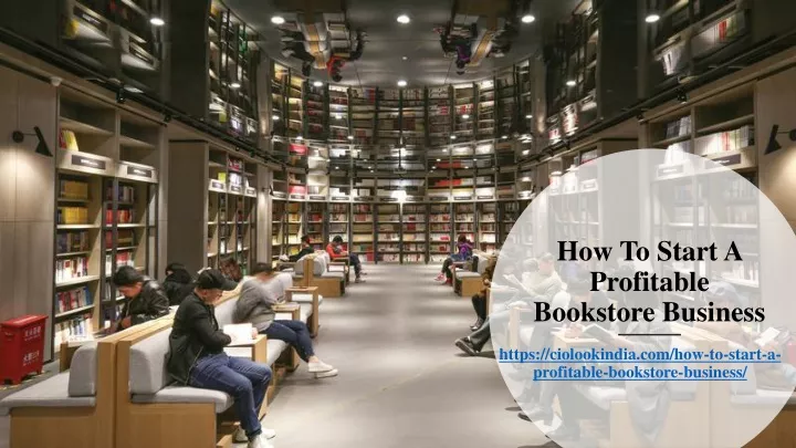 how to start a profitable bookstore business