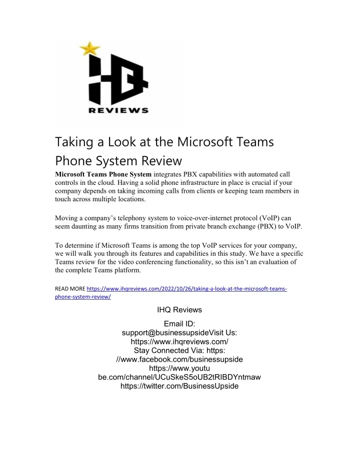 taking a look at the microsoft teams phone system