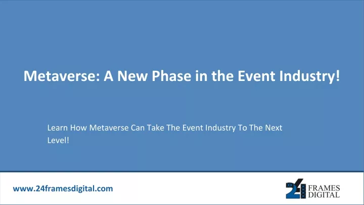 metaverse a new phase in the event industry