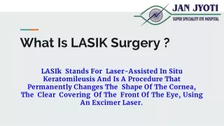 Best LASIK Surgery & Treatment Eye Hospital In Jabalpur | JanJyoti Eye Hospital