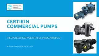 Commercial Swimming Pool Pumps - Swimming Pool Pumps UK