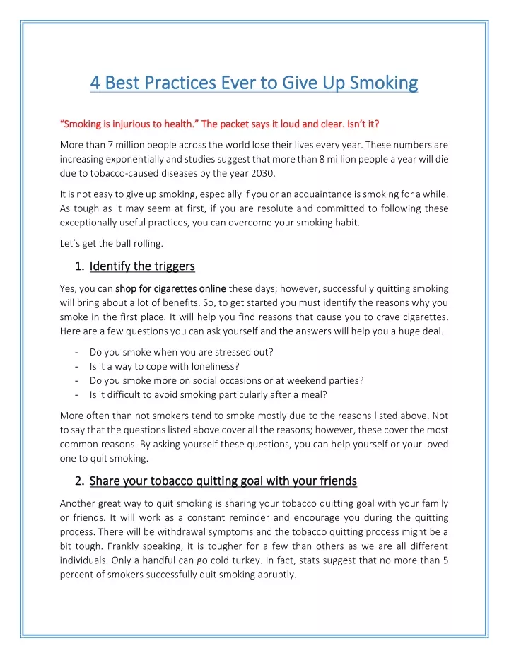 4 4 best best practices practices ever