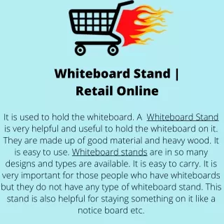 whiteboard stand retail online