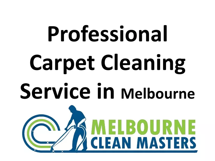 professional carpet cleaning service in melbourne