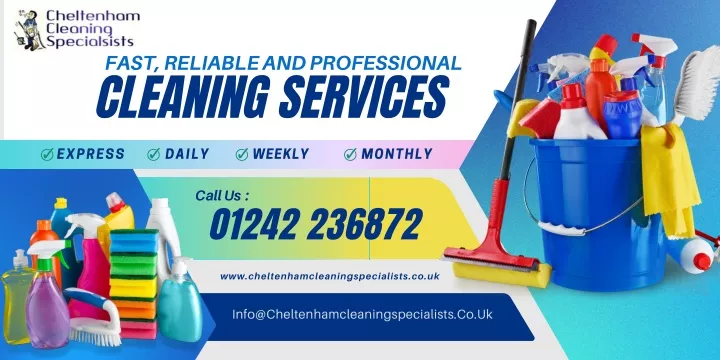 fast reliable and professional cleaning services