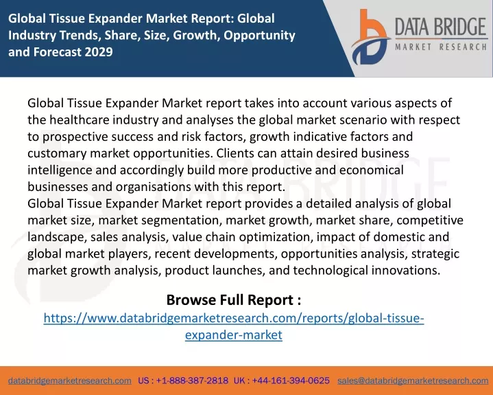 global tissue expander market report global