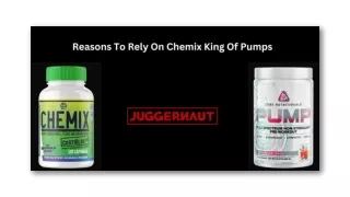Reasons To Rely On Chemix King Of Pumps