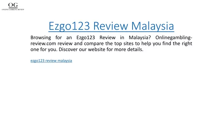 ezgo123 review malaysia