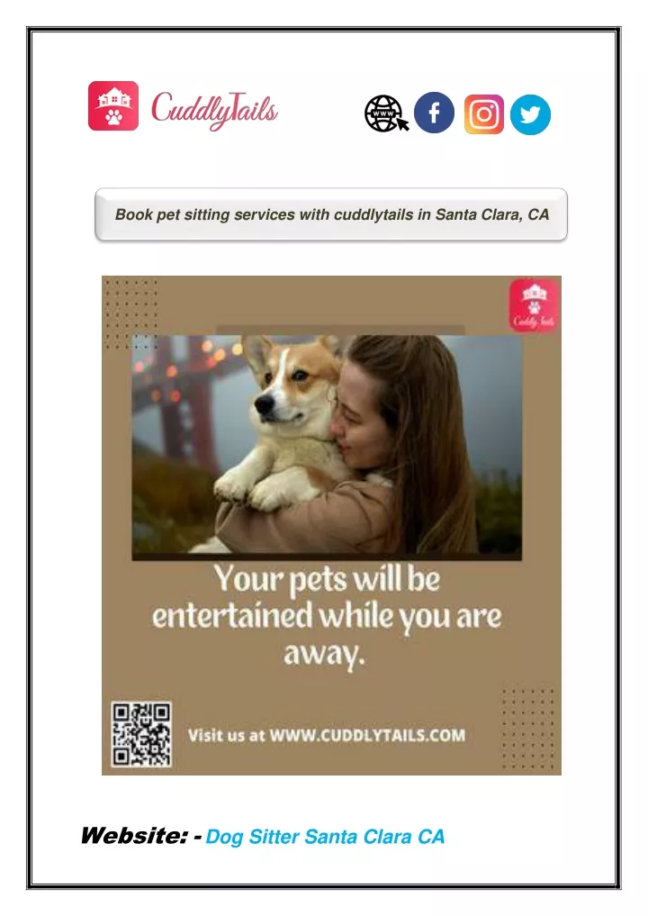 book pet sitting services with cuddlytails